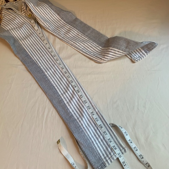 Rag & Bone for Barney’s Dobby Stripe Skinny Jeans Size 24 - Picture 10 of 12
